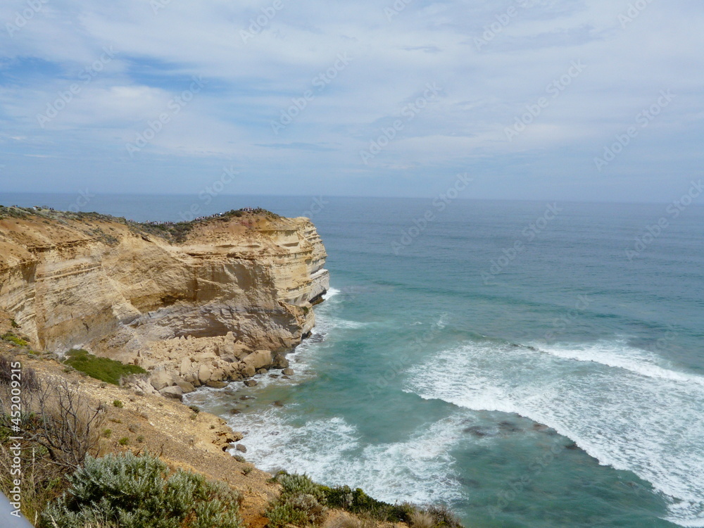 A view from the Great Ocean road in Australia A view from the Great Ocean road in Australia