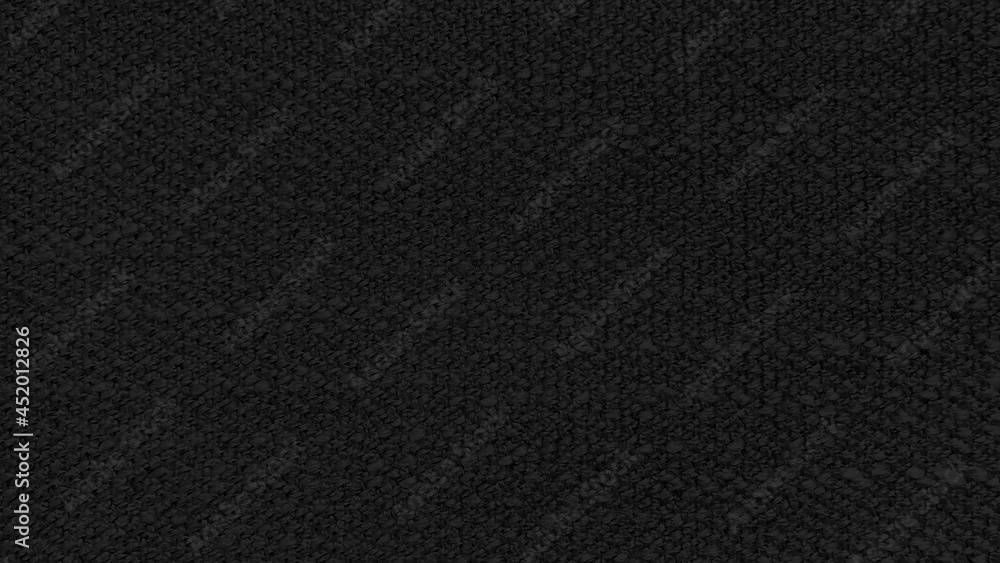 close up black cloth texture background showing fiber detail. dark black sackcloth surface. woven thread background. close up black cloth texture background showing fiber detail. dark black sackcloth surface. woven thread background.
