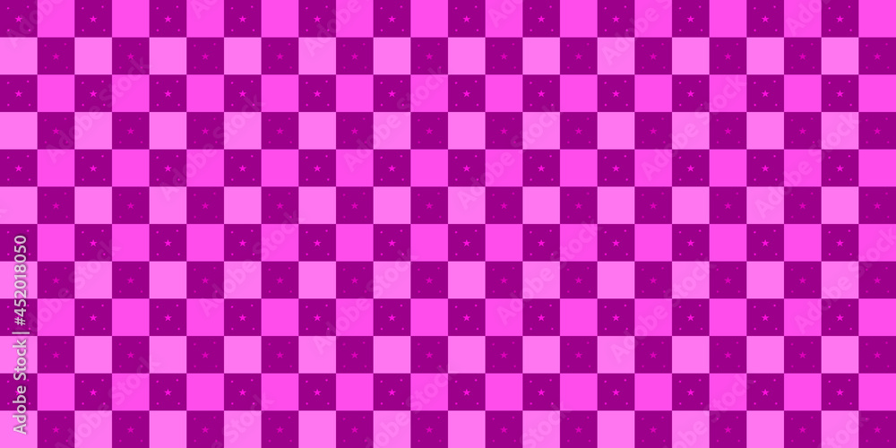 Plaid fabric textile cloth gingham tablecloth star purple color abstract background texture square wallpaper decoration pattern seamless vector illustration Plaid fabric textile cloth gingham tablecloth star purple color abstract background texture square wallpaper decoration pattern seamless vector illustration