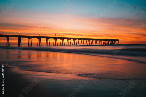 sunrise at the beach