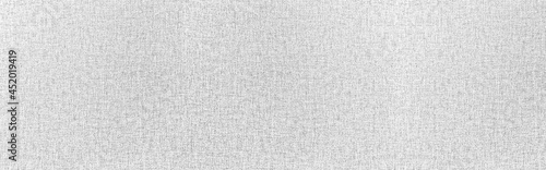 Panorama of White linen texture and background seamless or white fabric texture.