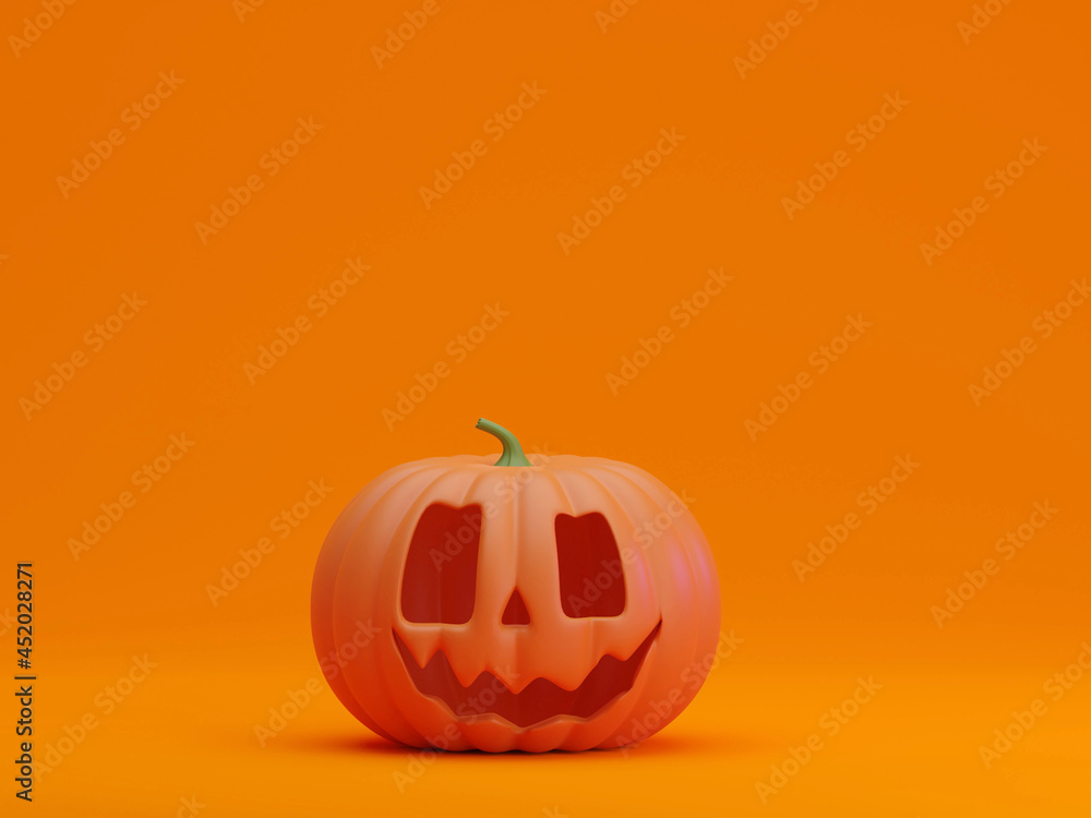Many Halloween Pumpkins in a row isolated on background 3d rendering Many Halloween Pumpkins in a row isolated on background 3d rendering