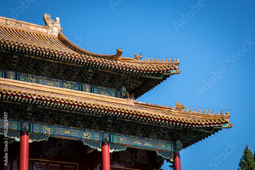 Beijing / China: Hall of Supreme Harmony, Forbidden City, China. Ancient palace in China