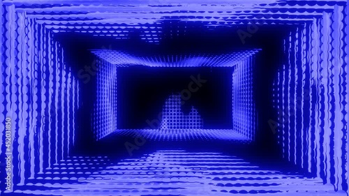 Neon light of Modern style., Colorful flowing wave design., ultraviolet spectrum, 4K Animation Background Loopable.