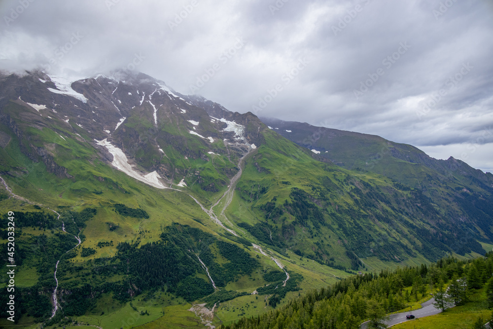 Amazing landscape around Grossglockner High Alpine Road in Austria - travel photography