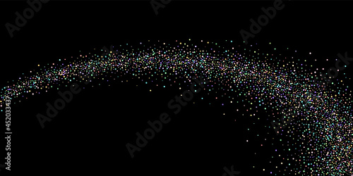 Glitter Iridescent Star Fall Confetti Shiny Little