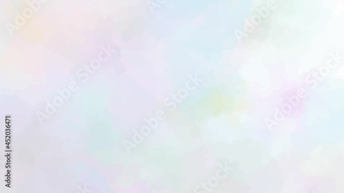 Abstract colorful pastel watercolor background. Digital art painting.