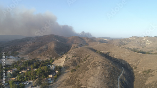 Woolsey Fire, Malibu California Post fire Burnt Mountains 
