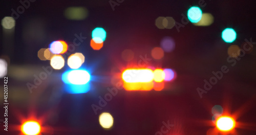 Woolsey Fire, Malibu California Post fire Police Sunset Smoke Mist
