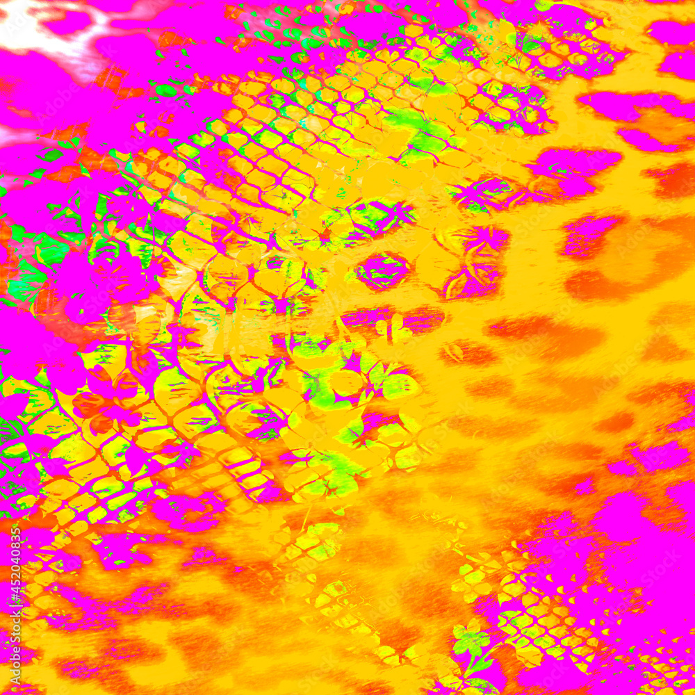 vibrant color abstract pattern design