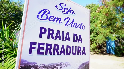 Welcome to the Ferradura Beach sign
Buzios, Rio de Janeiro - Brazil
60 FPS
 photo