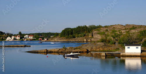 Bay and coastline near Tjome, Vestfold, south Norway © Jerry