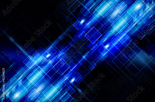 Abstract Technology background. Modern technology background design concept
