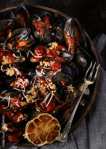 Mussels fra diavolo photo