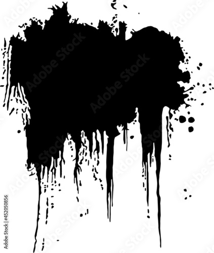 BLACK SPLASH FOR THE BACKGROUND