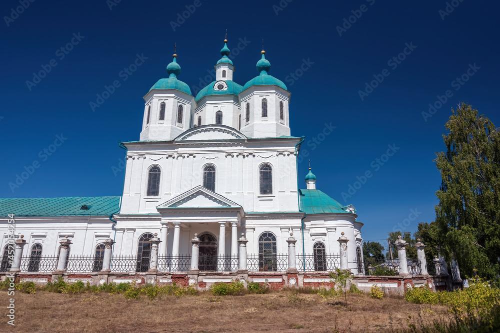 The Spassky Cathedral is an architectural symbol of Yelabuga, Russia.