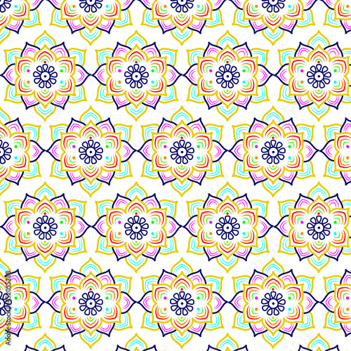 seamless pattern design and bedsheet pattern design or cultural textile desings