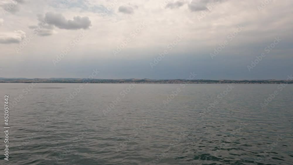 Scenes from a boat traveling from Thessaloniki city Scenes from a boat traveling from Thessaloniki city