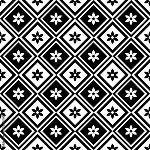 black and white pattern