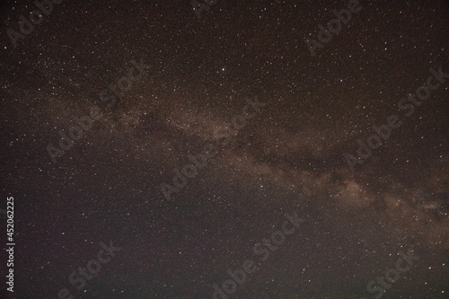 starry sky with milky way