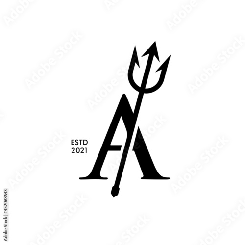 Initial A Trident