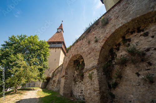 Biertan fortified church in Sibiu County, Romania
