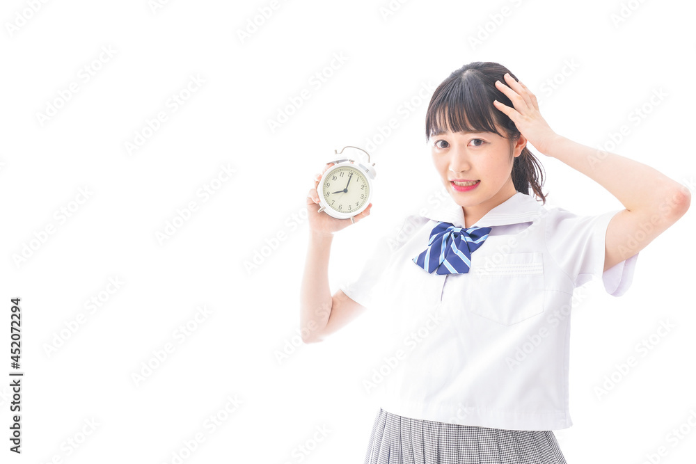 通話をするスーツを着たビジネスウーマン