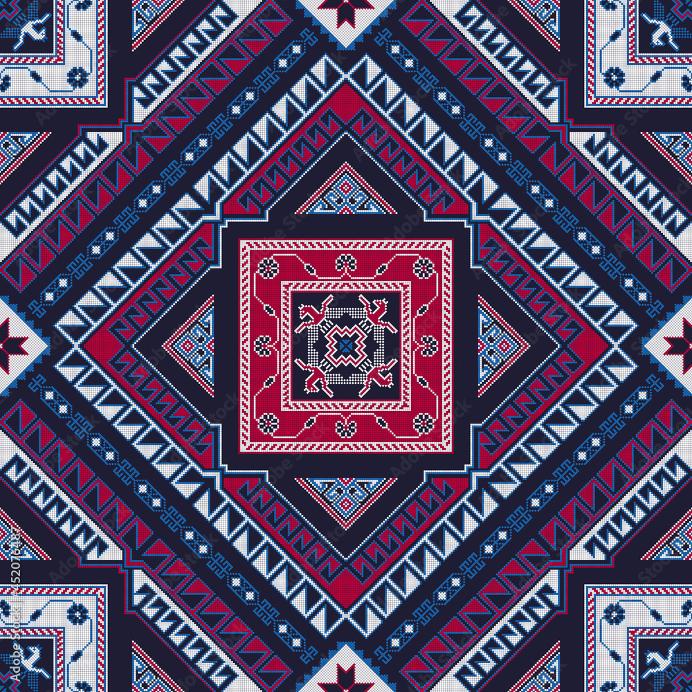 Georgian embroidery pattern 25 Georgian embroidery pattern 25