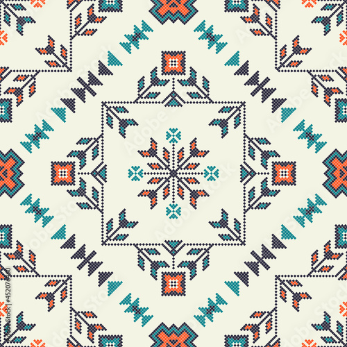 Georgian embroidery pattern 21