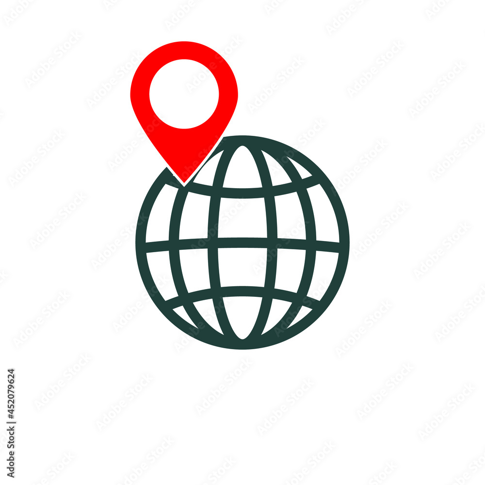 Pin Point Logo can be used for company, icon, and others Pin Point Logo can be used for company, icon, and others
