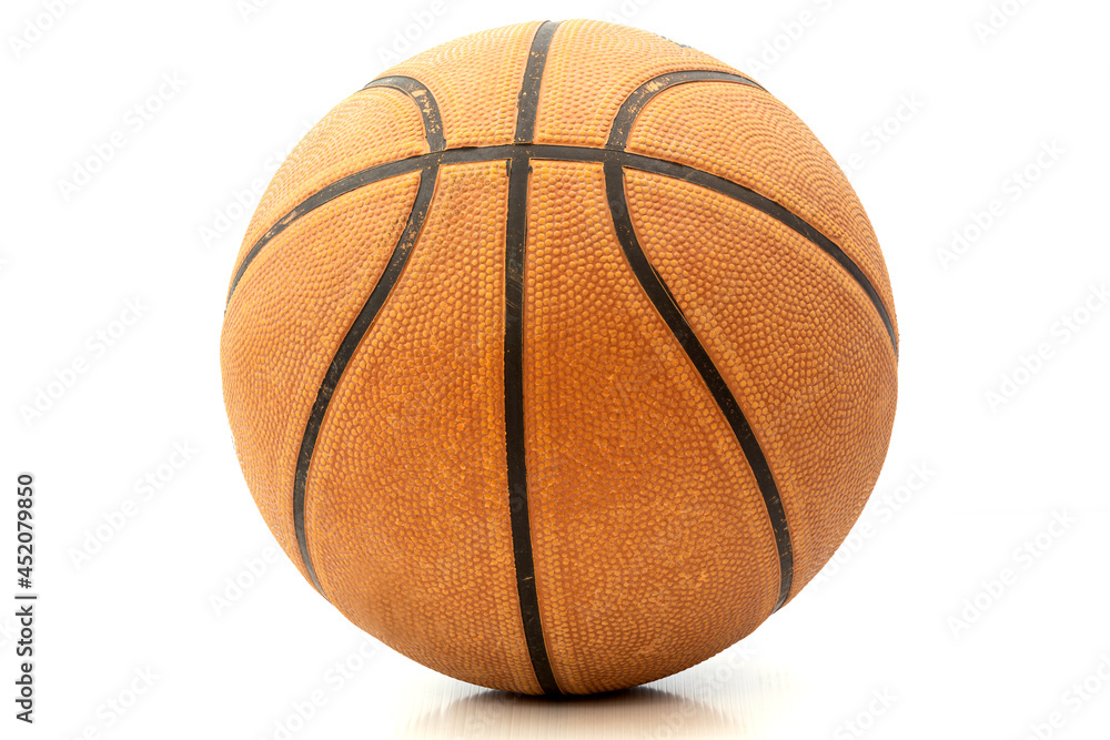 Basketball isolated on a white background as a sports Basketball isolated on a white background as a sports
