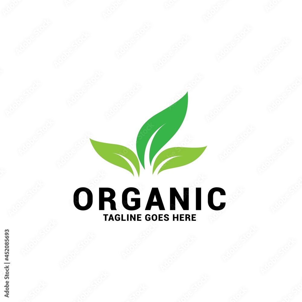 Natural products logo design vector template. leaf icon. Natural products logo design vector template. leaf icon.