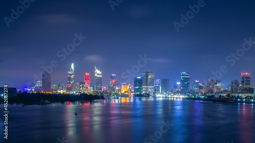 Ho Chi Minh city at night
