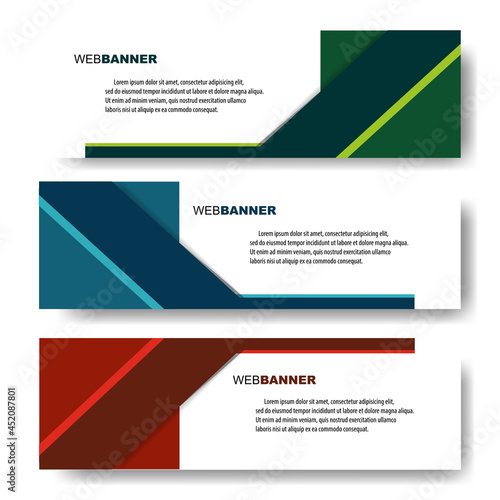 web banner design