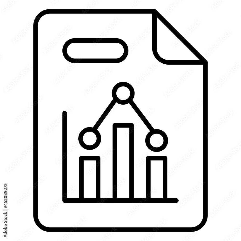 Modern design icon of business diagram Modern design icon of business diagram