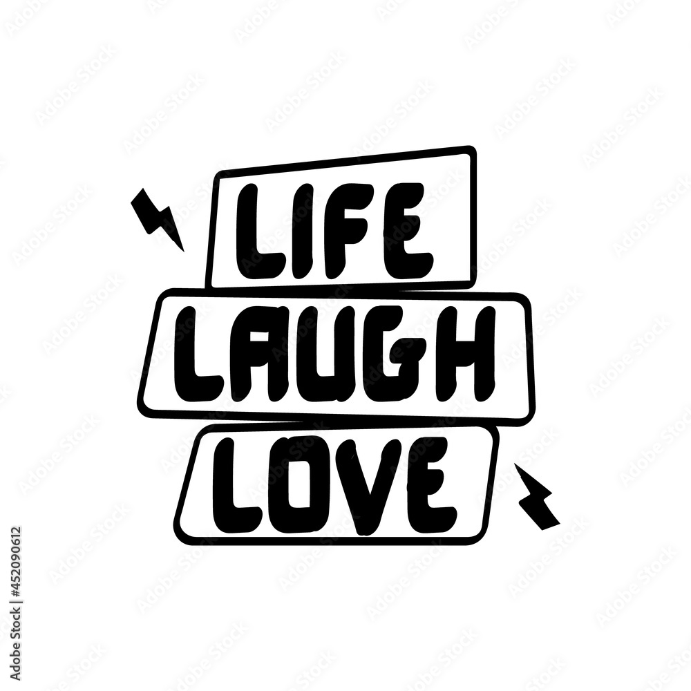 Hand lettering phrase text design isolated Hand lettering phrase text design isolated