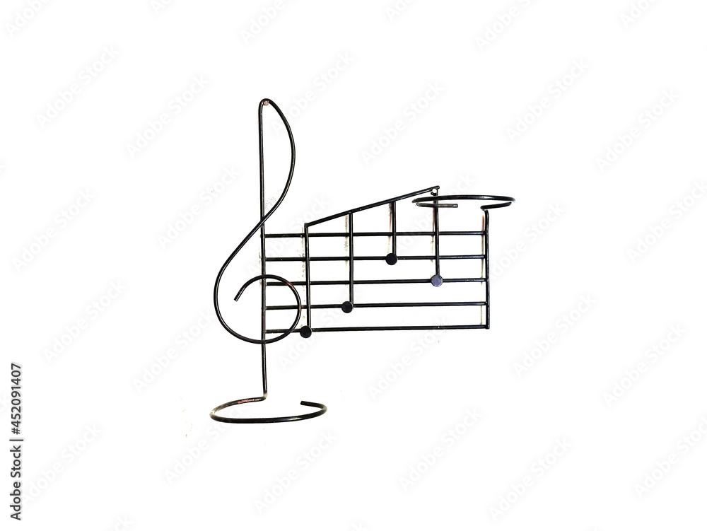 treble clef isolated on white background treble clef isolated on white background