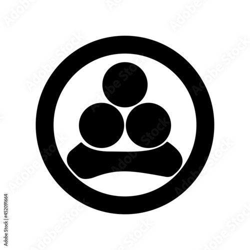 星紋・丸に渡辺星（まるにわたなべぼし）/ 丸に三つ星に一の字（まるにみつぼしにいちのじ）