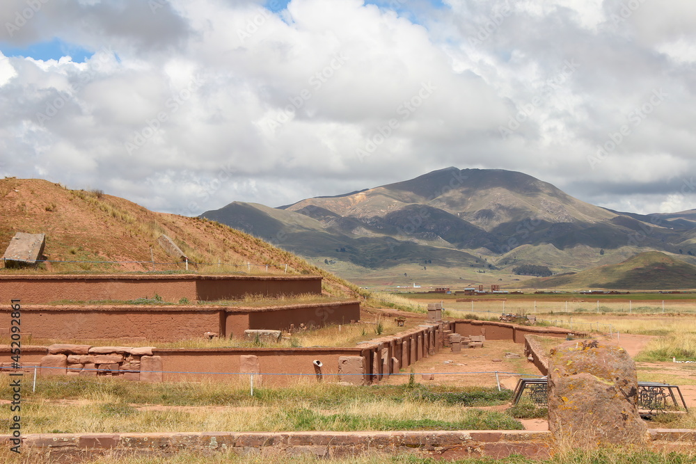 Ruinas de Tiuanaco, Bolivia
