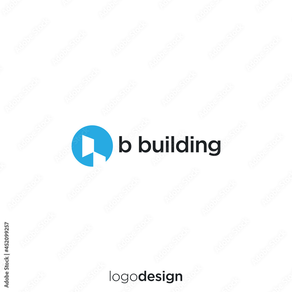 B BUIDING LOGO DESIGN VECTOR B BUIDING LOGO DESIGN VECTOR