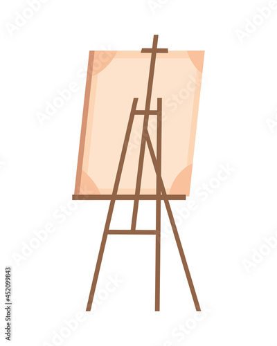 canvas in tripod