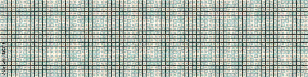 Fototapeta premium Abstract Geometric Pattern generative computational art illustration