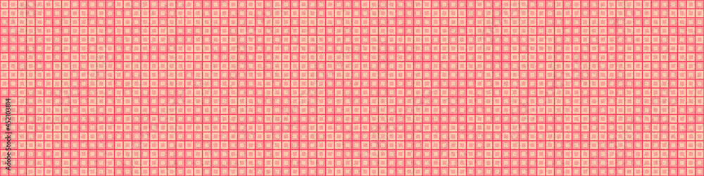 Fototapeta premium Abstract Geometric Pattern generative computational art illustration