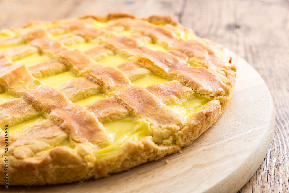 Tasty and beautiful Homemade cream tart Tasty and beautiful Homemade cream tart