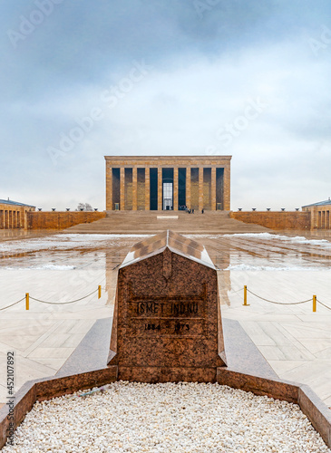 Fototapeta Anitkabir is mausoleum of great leader Ataturk
