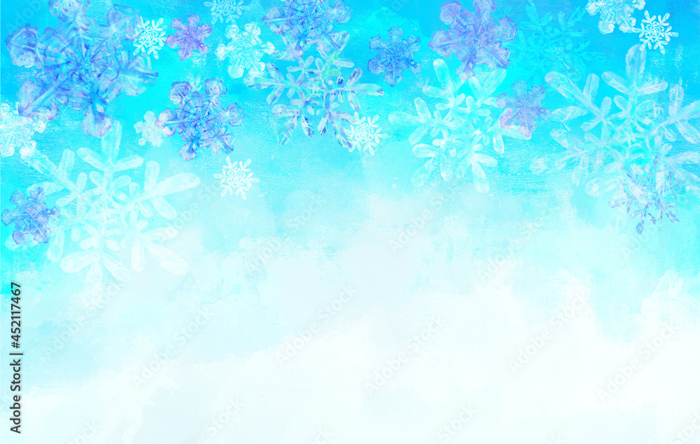 雪の結晶 背景 壁紙 Stock Illustration Adobe Stock