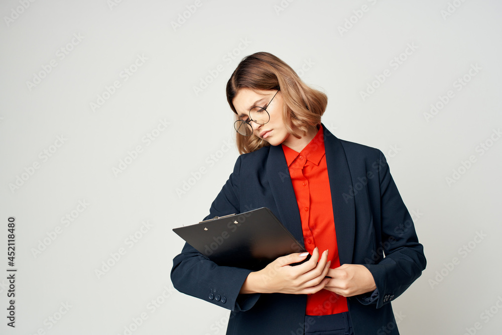 manager posing office work Studio Professional manager posing office work Studio Professional