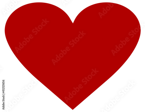 red heart on white Free Download red heart on white - GFXLoad