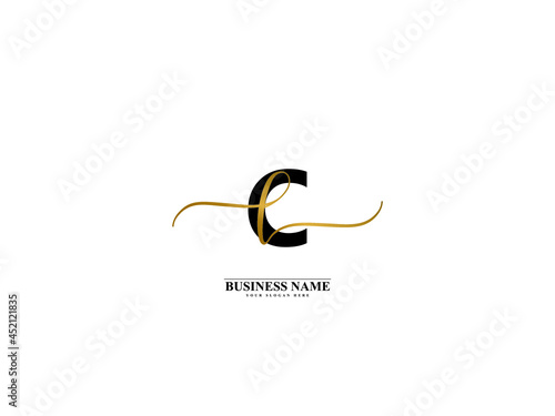 Letter CL Logo, creative cl lc signature logo for wedding, fashion, apparel and clothing brand