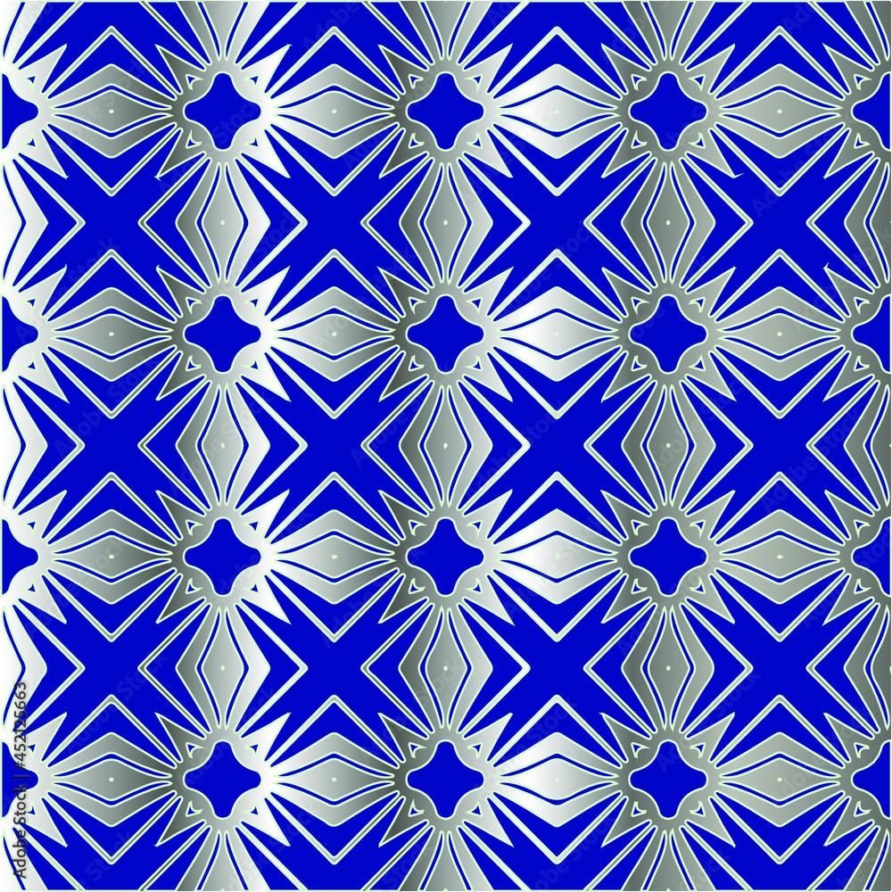 metal pattern on a blue background. metal pattern on a blue background.